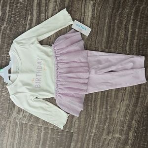 NWT Carters birthday girl tutu outfit 18mo
